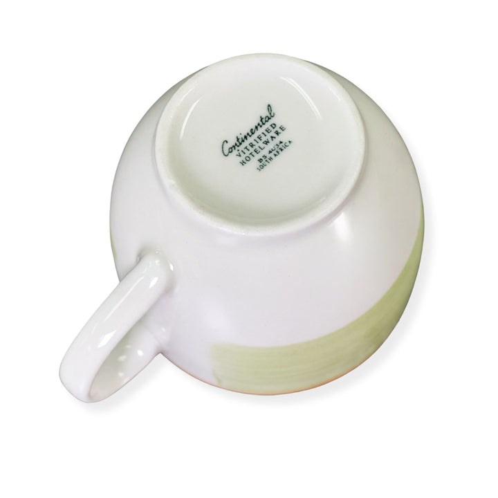 Continental China 8 oz Green Teacup
