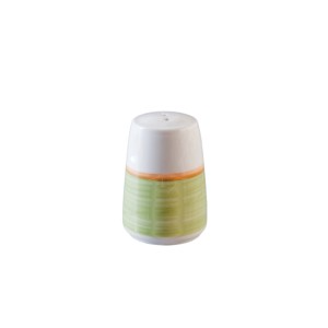 Continental China 51COGRE087 Cosmos Brush Strokes Green Salt Shaker Continental China