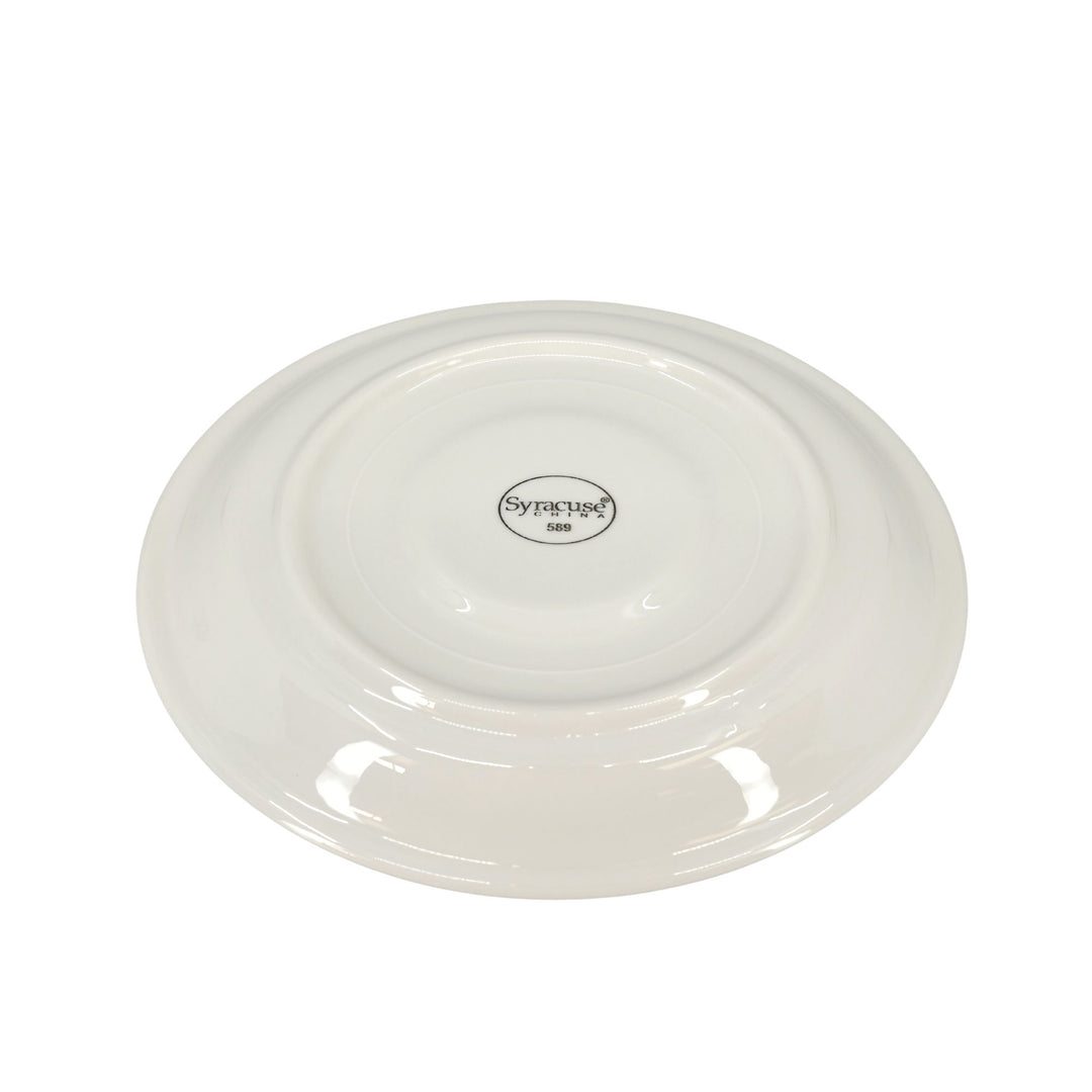 Syracuse 950002589 6.25" White Tea Saucer