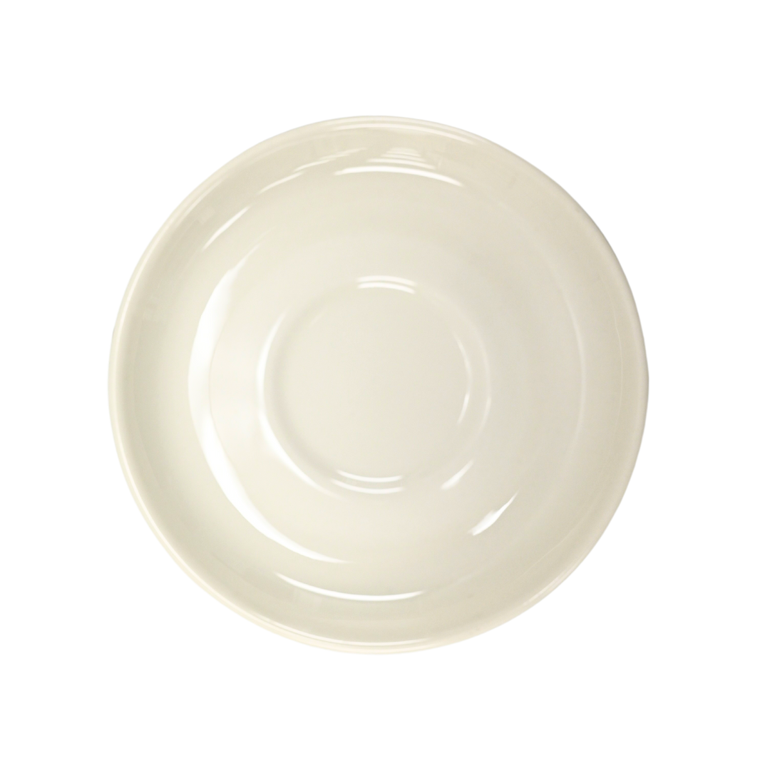 Cardinal F3042 American White Rolled Edge Saucer 5-7/8"