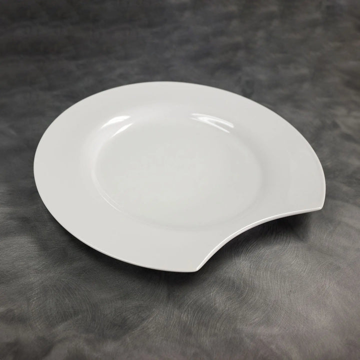 Cardinal R0501 12-1/8" White Crunchy Service Plate Cardinal
