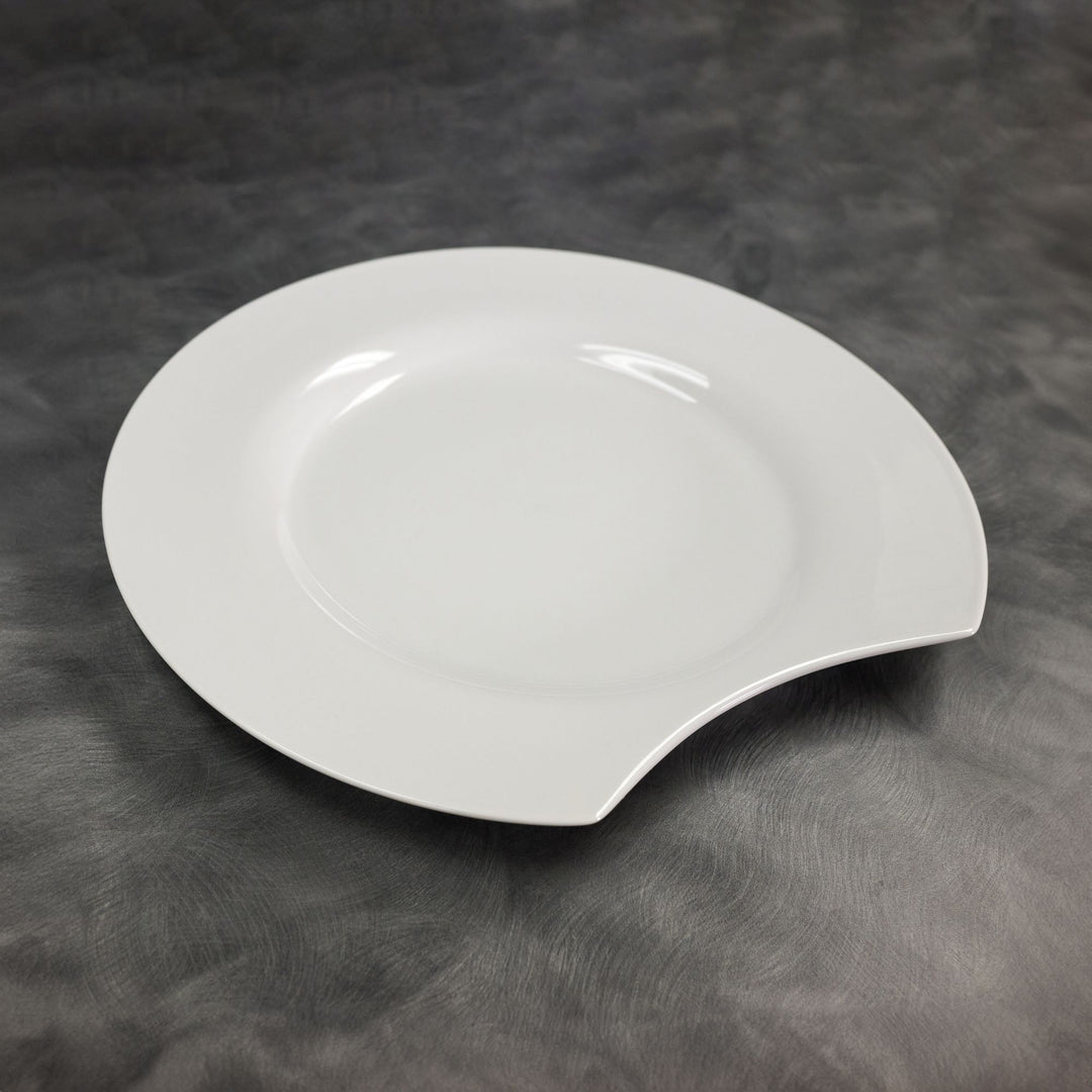 Cardinal R0501 12-1/8" White Crunchy Service Plate