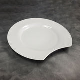 Cardinal R0501 12-1/8" White Crunchy Service Plate