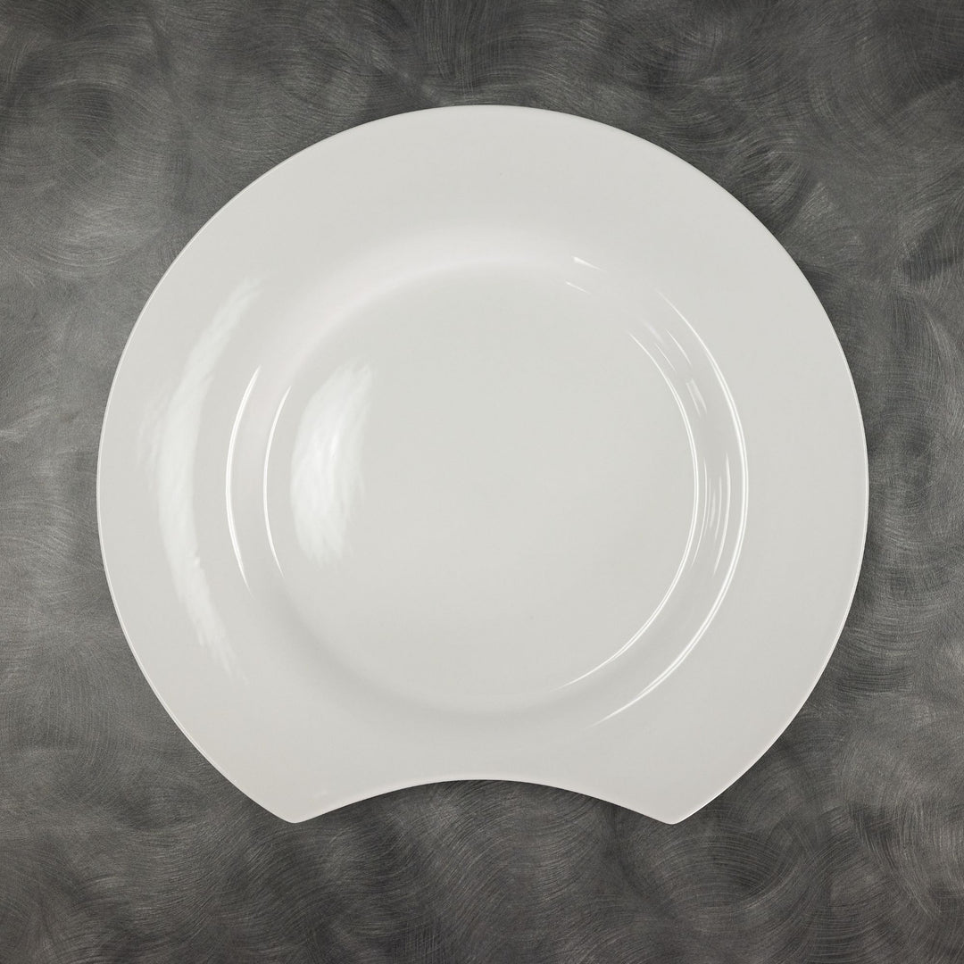 Cardinal R0501 12-1/8" White Crunchy Service Plate