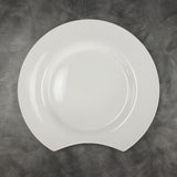 Cardinal R0501 12-1/8" White Crunchy Service Plate