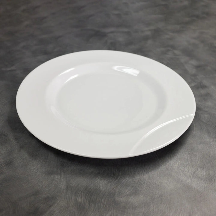 Cardinal R0511 White Ceramic Crunchy 11" Round Plate Cardinal