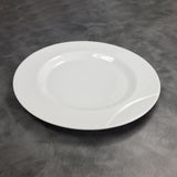 Cardinal R0511 White Ceramic Crunchy 11" Round Plate