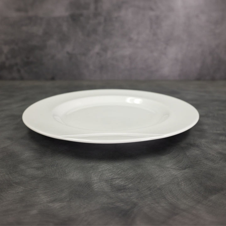 Cardinal R0511 White Ceramic Crunchy 11" Round Plate