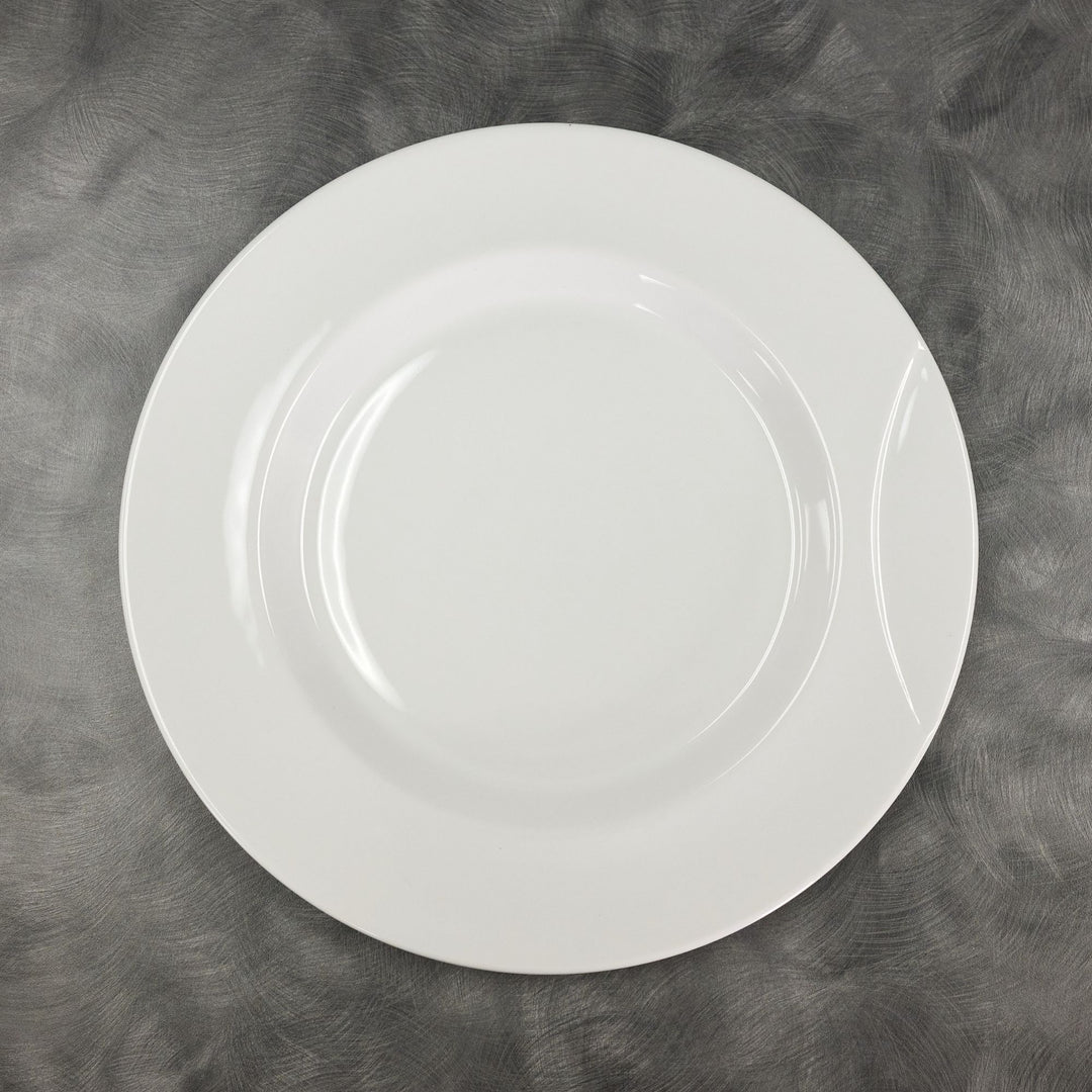 Cardinal R0511 White Ceramic Crunchy 11" Round Plate