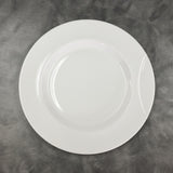 Cardinal R0511 White Ceramic Crunchy 11" Round Plate
