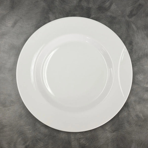 Cardinal R0511 White Ceramic Crunchy 11" Round Plate Cardinal