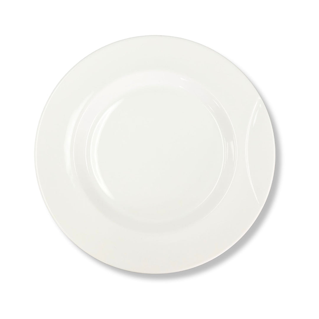 Cardinal R0511 White Ceramic Crunchy 11" Round Plate