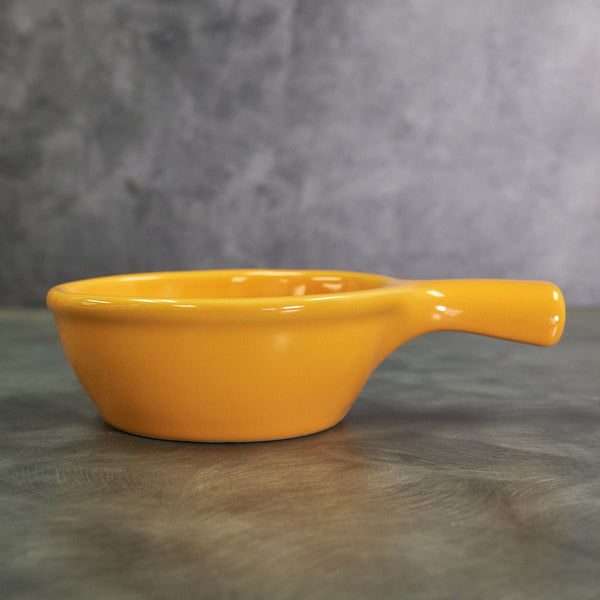 Diversified Ceramics DC14B 9 oz Sunflower Handled Soup Bowl