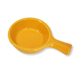 Diversified Ceramics DC14B 9 oz Sunflower Handled Soup Bowl