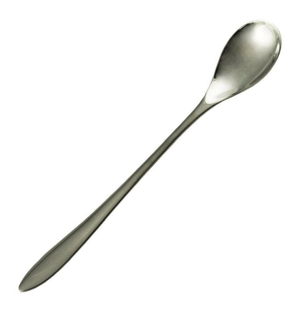 Cardinal T3818 18/10 Nuovo 7.5" Iced Teaspoon 1 Dozen Cardinal