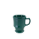 Diversified Ceramics DC125 8 oz Footed Stacking Mug Hunter Green