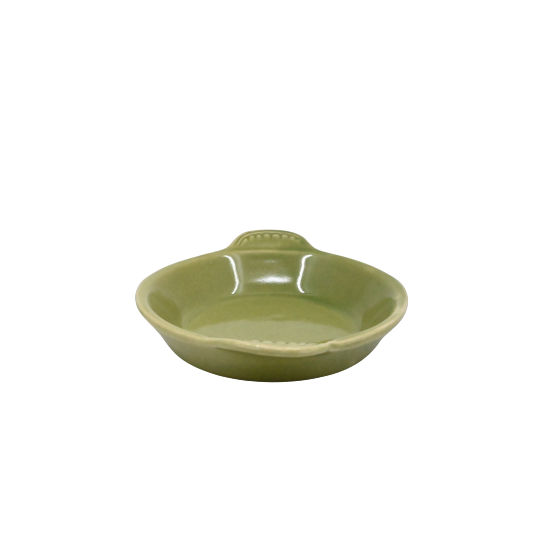 Diversified Ceramics DC431 7 oz Shirred Egg Apple Green