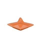 Diversified Ceramics DC892 Pumpkin Handled Square Plate 4-7/8"