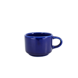 Diversified Ceramics DC137 8 oz Cobalt Blue Stacking Cappuccino Cup