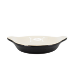 Diversified Ceramics DC433 8 oz Shirred Egg Black and White