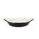 Diversified Ceramics DC433 8 oz Shirred Egg Black and White
