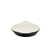 Diversified Ceramics DC433 8 oz Shirred Egg Black and White