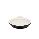 Diversified Ceramics DC433 8 oz Shirred Egg Black and White