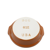 Diversified Ceramics DC435 14 oz Shirred Egg Hotel Brown and White