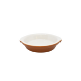 Diversified Ceramics DC435 14 oz Shirred Egg Hotel Brown and White