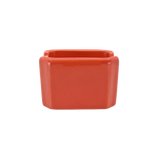 Diversified Ceramics DC20S Fluted Sugar Packet Holder Persimmon