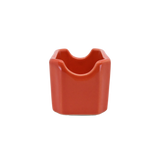 Diversified Ceramics DC20S Fluted Sugar Packet Holder Persimmon