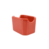 Diversified Ceramics DC20S Fluted Sugar Packet Holder Persimmon