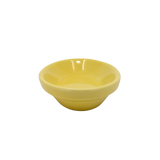 Diversified Ceramics DC537 7 oz Rolled Edge Oval Baker Yellow