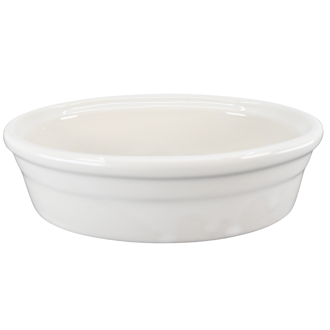 Diversified Ceramics DC517 12 oz Oval Baker White