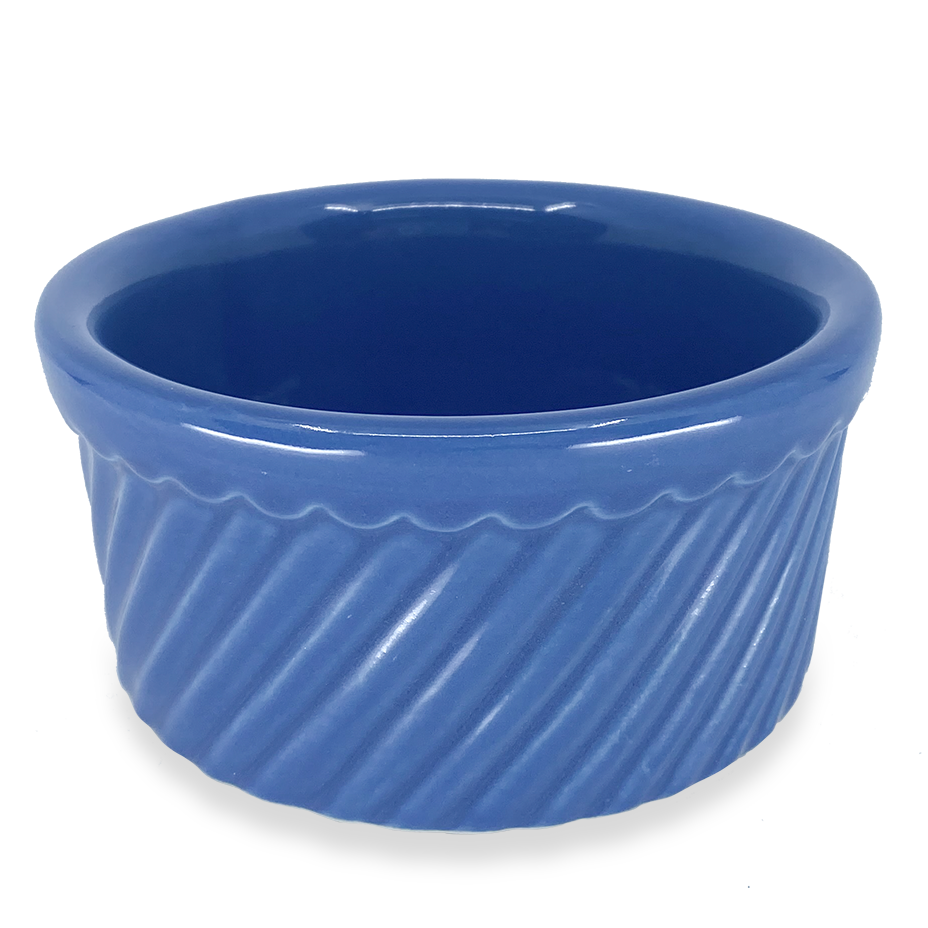 Diversified Ceramics DC500 12 Oz American Blue Souffle