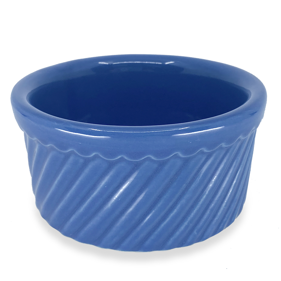 Diversified Ceramics DC500 12 Oz American Blue Souffle Diversified Ceramics