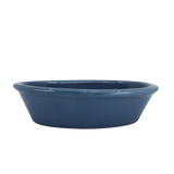 Diversified Ceramics DC536 9 oz Rolled Edge Oval Baker Huckleberry Blue