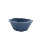 Diversified Ceramics DC536 9 oz Rolled Edge Oval Baker Huckleberry Blue