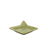 Diversified Ceramics DC892 Apple Green Handled Square Plate 4-7/8"