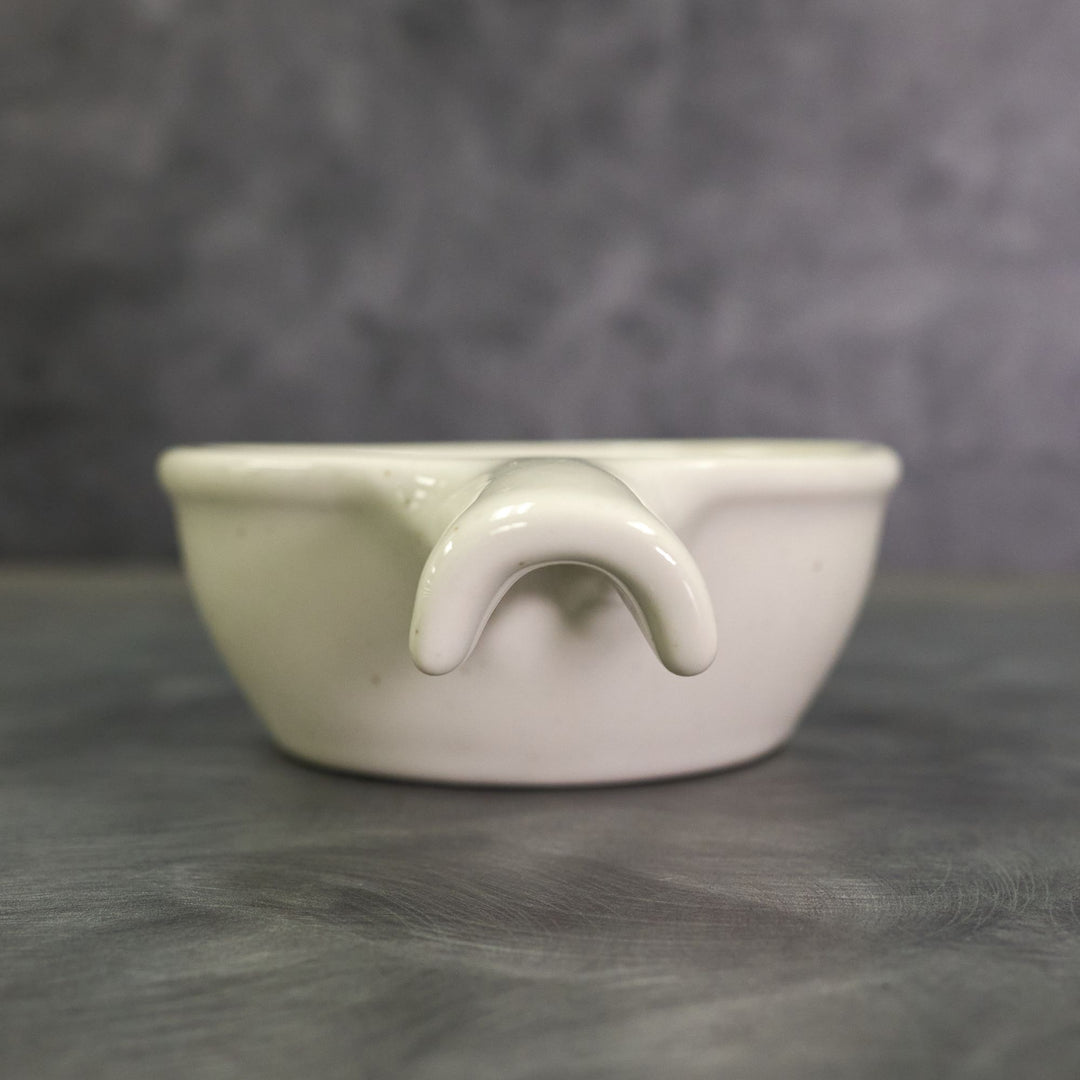 Diversified Ceramics DC14B 9 oz White Handled Soup Bowl
