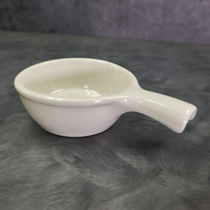 Diversified Ceramics DC14B 9 oz White Handled Soup Bowl