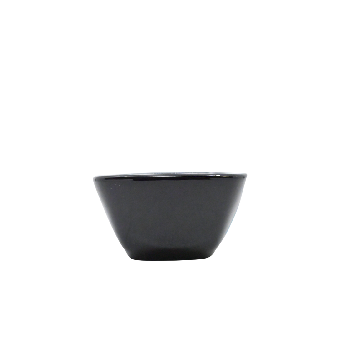 Diversified Ceramics DC359 Black 2 oz Square Ramekin