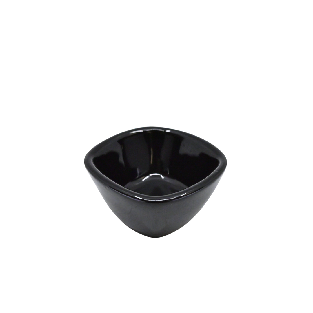 Diversified Ceramics DC359 Black 2 oz Square Ramekin