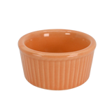 Diversified Ceramics DC834.5 Pumpkin 4 oz Fluted Ramekin