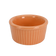 Diversified Ceramics DC834.5 Pumpkin 4 oz Fluted Ramekin