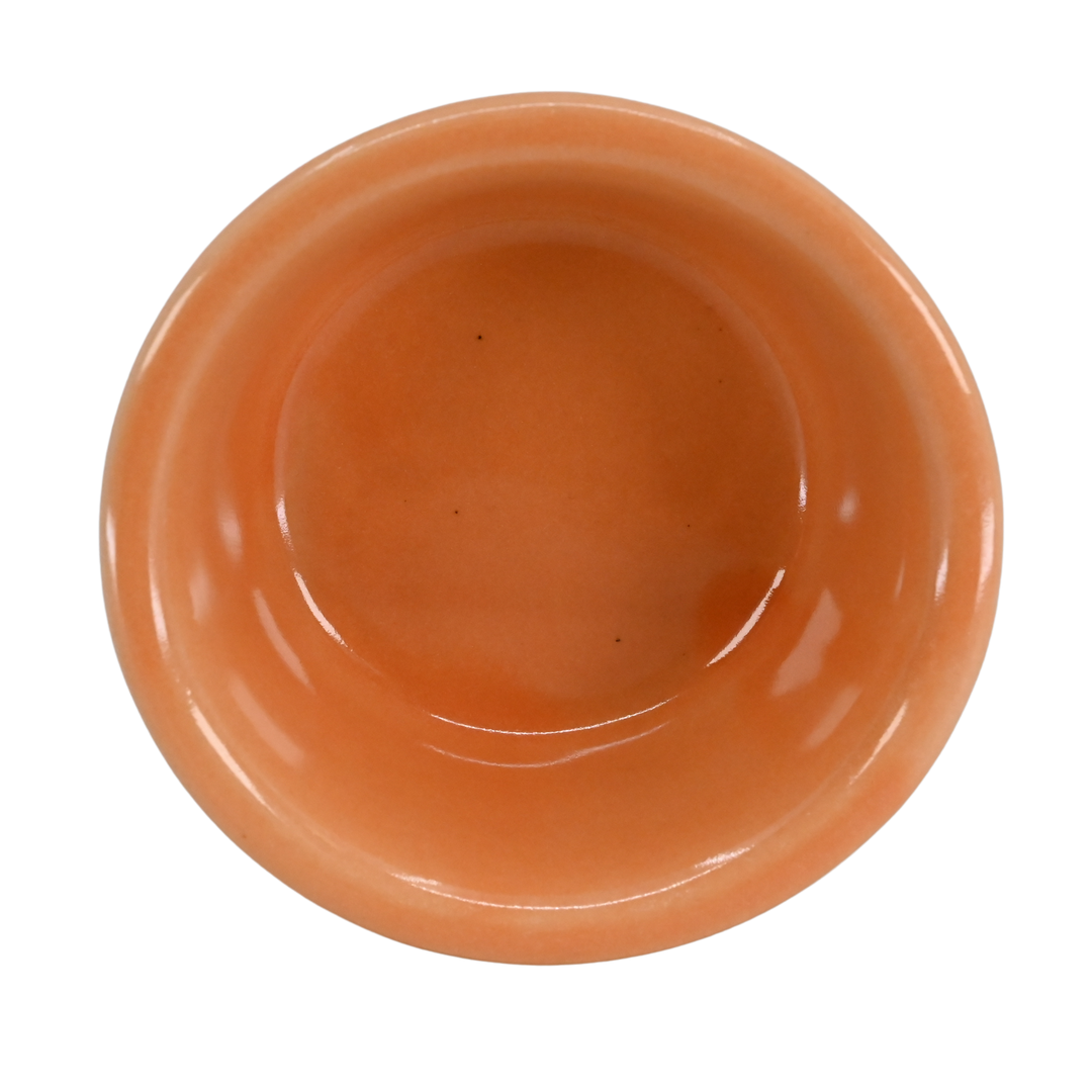 Diversified Ceramics DC834.5 Pumpkin 4 oz Fluted Ramekin