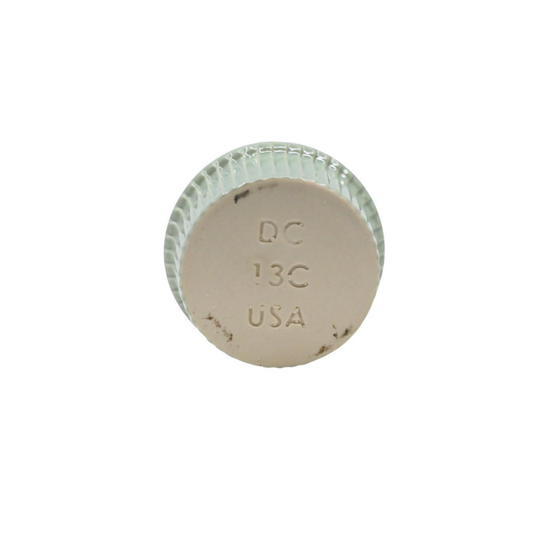 Diversified Ceramics DC13C Seafoam and Ultra White 3 oz Fluted Ramekin