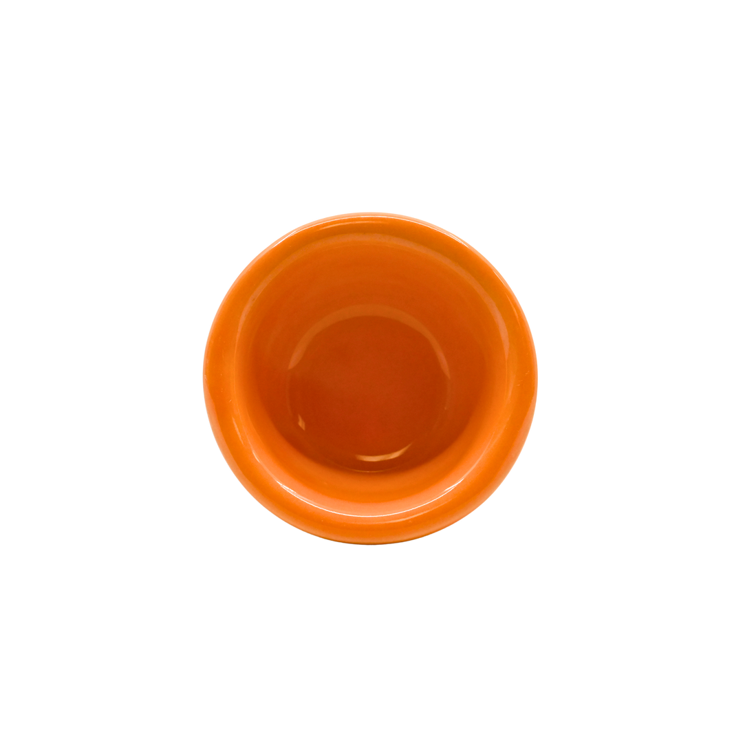 Diversified Ceramics DC362 Pumpkin 2.5 oz Plain Ramekin
