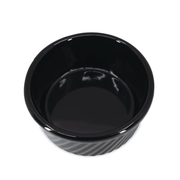 Diversified Ceramics DC501 16 oz Black Souffle Diversified Ceramics