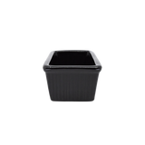 Diversified Ceramics DC20F Fluted Sugar Packet Holder Black